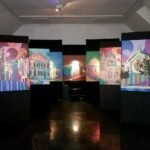 Kielce. Galeria Współczesnej Sztuki Sakralnej „Dom Praczki”. Wystawa „Nieistniejące” autorstwa Marii Michoń / Wiktoria Długosz / Radio Kielce