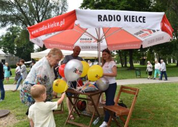 04.07.2021. Końskie. „Spotkajmy się” - impreza plenerowa Radia Kielce i TVP3 Kielce / Magdalena Galas-Klusek / Radio Kielce