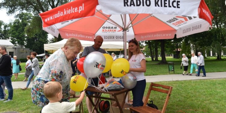 04.07.2021. Końskie. „Spotkajmy się” - impreza plenerowa Radia Kielce i TVP3 Kielce / Magdalena Galas-Klusek / Radio Kielce