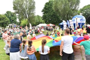 04.07.2021. Końskie. „Spotkajmy się” - impreza plenerowa Radia Kielce i TVP3 Kielce / Magdalena Galas-Klusek / Radio Kielce