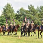 24.07.2021. Biały Ług. Obchody upamiętniające rocznicę powstania 27. Pułku Ułanów im. Króla Stefana Batorego / Magdalena Galas-Klusek / Radio Kielce