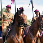 24.07.2021. Biały Ług. Obchody upamiętniające rocznicę powstania 27. Pułku Ułanów im. Króla Stefana Batorego / Magdalena Galas-Klusek / Radio Kielce