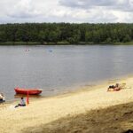 22.07.2021. Cedzyna. Zalew / Anna Kwapisz / Radio Kielce