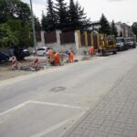 23.07.2021. Kielce. Remont ulicy Śniadeckich / Anna Kwapisz / Radio Kielce