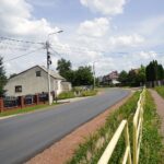 28.07.2021. Leszczyny. Wyremontowana droga / Anna Kwapisz / Radio Kielce