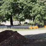 29.07.2021. Kielce. Modernizacja sieci ciepłowniczej koło skrzyżowania Alei Solidarności z Aleją Tysiąclecia Państwa Polskiego / Anna Kwapisz / Radio Kielce