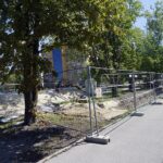 29.07.2021. Kielce. Modernizacja sieci ciepłowniczej koło skrzyżowania Alei Solidarności z Aleją Tysiąclecia Państwa Polskiego / Anna Kwapisz / Radio Kielce