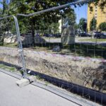 29.07.2021. Kielce. Modernizacja sieci ciepłowniczej koło skrzyżowania Alei Solidarności z Aleją Tysiąclecia Państwa Polskiego / Anna Kwapisz / Radio Kielce