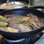 30.07.2021. Letnia kuchnia Radia Kielce. Piątkowa rybka / Anna Kwapisz / Radio Kielce