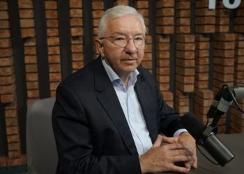 02.07.2021. Kielce. Rozmowa Dnia. Na zdjęciu: Krzysztof Lipiec - prezes świętokrzyskich struktur PiS / Piotr Kwaśniewski / Radio Kielce