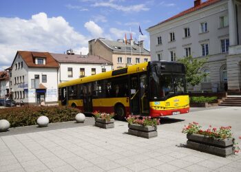 autobus, Rynek, mpk, ztm, parking / Anna Kwapisz / Radio Kielce