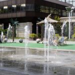 06.07.2021. Kielce. Fontanna na placu Konstytucji 3 Maja / Anna Kwapisz / Radio Kielce