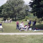 21.07.2021. Kielce. Leżaki nad zalewem / Anita Banaś / Radio Kielce