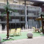 06.07.2021. Kielce. Fontanna na placu Konstytucji 3 Maja / Anna Kwapisz / Radio Kielce