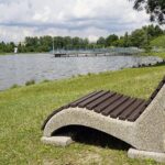 21.07.2021. Kielce. Leżaki nad zalewem / Anita Banaś / Radio Kielce