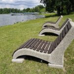 21.07.2021. Kielce. Leżaki nad zalewem / Anita Banaś / Radio Kielce