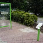 26.07.2021. Kielce. Budowa mini ogrodu sensorycznego w Parku imienia Adolfa Dygasińskiego / Anita Banaś / Radio Kielce