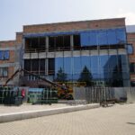 08.07.2021. Kielce. Nowy budynek Wydziału Prawa i Nauk Społecznych Uniwersytetu Jana Kochanowskiego / Anna Kwapisz / Radio Kielce