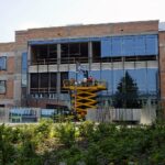 08.07.2021. Kielce. Nowy budynek Wydziału Prawa i Nauk Społecznych Uniwersytetu Jana Kochanowskiego / Anna Kwapisz / Radio Kielce