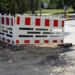 08.07.2021. Kielce. Ulica Agrestowa. Prace budowlane / Anna Kwapisz / Radio Kielce