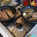 09.07.2021. Letnia kuchnia Radia Kielce. Piątkowa rybka / Anna Kwapisz / Radio Kielce