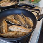 09.07.2021. Letnia kuchnia Radia Kielce. Piątkowa rybka / Anna Kwapisz / Radio Kielce