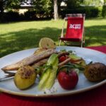 09.07.2021. Letnia kuchnia Radia Kielce. Piątkowa rybka / Anna Kwapisz / Radio Kielce