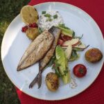 09.07.2021. Letnia kuchnia Radia Kielce. Piątkowa rybka / Anna Kwapisz / Radio Kielce