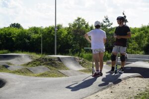 29.07.2021. Skarżysko-Kamienna. Skatepark / Anita Banaś / Radio Kielce
