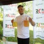 13.07.2021. Letnia kuchnia Radia Kielce. Słodkie wtorki. Na zdjęciu: Patryk Buras z Cukierni Kalinka / Anna Kwapisz / Radio Kielce