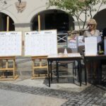 13.07.2021. Kielce. Targi Pracy na Rynku / Anna Kwapisz / Radio Kielce