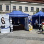 13.07.2021. Kielce. Targi Pracy na Rynku / Anna Kwapisz / Radio Kielce