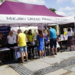 13.07.2021. Kielce. Targi Pracy na Rynku / Anna Kwapisz / Radio Kielce