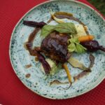 15.07.2021. Letnia kuchnia Radia Kielce. Mięsny czwartek przygotował Konrad Stokowiec - szef restauracji Willi Hueta / Anna Kwapisz / Radio Kielce