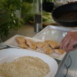 16.07.2021. Letnia kuchnia Radia Kielce. Piątkowa rybka / Anna Kwapisz / Radio Kielce