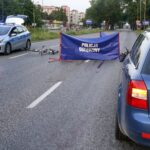 17.07.2021. Kielce. Ulica Jesionowa. Śmiertelne potrącenie rowerzystki / Kamil Król / Radio Kielce