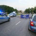 17.07.2021. Kielce. Ulica Jesionowa. Śmiertelne potrącenie rowerzystki / Kamil Król / Radio Kielce