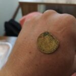 13.07.2021. Końskie. Skarby przy kościele. Dukat holenderski 1598 / Radosław Nowek / Stowarzyszenie Historyczne Pasja