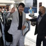 05.07.2021. Cannes. Międzynarodowy Festiwal Filmowy w Cannes. Na zdjęciu: Kang-Ho Song / SEBASTIEN NOGIER / PAP/EPA