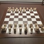 30.07.2021. Sandomierz. Unikatowe szachy / Grażyna Szlęzak-Wójcik / Radio Kielce