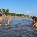 07.07.2021. Kąpielisko nad zalewem w Sielpi / Magdalena Galas-Klusek / Radio Kielce