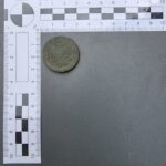 13.07.2021. Końskie. Skarby przy kościele. Grosz pruski 1538 / Radosław Nowek / Stowarzyszenie Historyczne Pasja