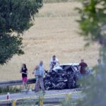 28.07.2021. Olszownica. Wypadek na drodze krajowej nr 74 / Słuchacz Radia Kielce