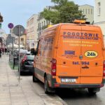 12.07.2021. Kielce. Ulica Leonarda. Awaria wodociągu / Piotr Kwaśniewski / Radio Kielce