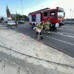 21.07.2021. Kielce. Korki na skrzyżowaniu ulic 1-go Maja i Gosiewskiego po kolizji samochodów / Jarosław Kubalski / Radio Kielce