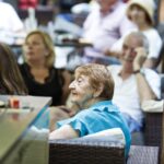 07.07.2021. Busko-Zdrój. Kawiarenka Festiwalowa / Jarosław Kubalski / Radio Kielce