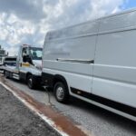 13.07.2021. Wielka Wieś. Karambol na drodze krajowej nr 42 / Anna Głąb / Radio Kielce