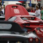 03.07.2021. Kielce. 17. Gran Turismo Polonia. Superauta na kieleckim rynku / Jarosław Kubalski / Radio Kielce