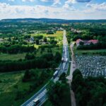 28.06.2021. Trasa S74 pomiędzy Kielcami i Mniowem / Jarosław Kubalski / Radio Kielce