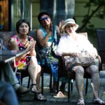 07.07.2021. Busko-Zdrój. Kawiarenka Festiwalowa / Jarosław Kubalski / Radio Kielce